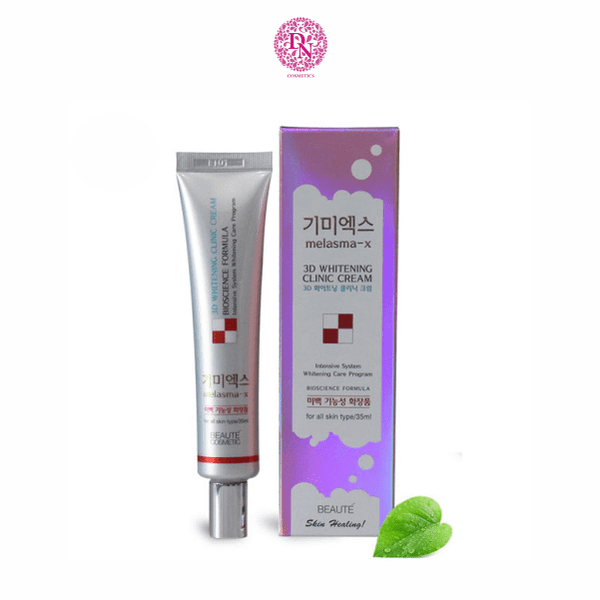 KEM ĐIỀU TRỊ THÂM NÁM TÀN NHANG TRẮNG DA MELASMA-X 3D WHITENING CLINIC CREAM 35G
