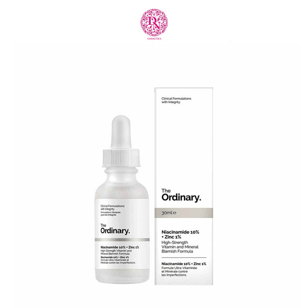 SERUM THE ORDINARY NIACINAMIDE 10% + ZINC 1% 30ML GIẢM MỤN THÂM