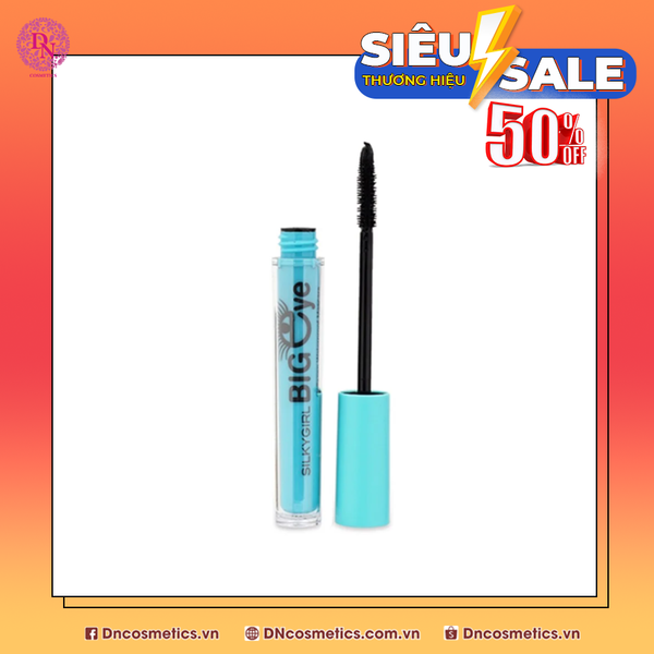 MASCARA SILKYGIRL BIG EYE COLLAGEN WATERPROOF - XANH