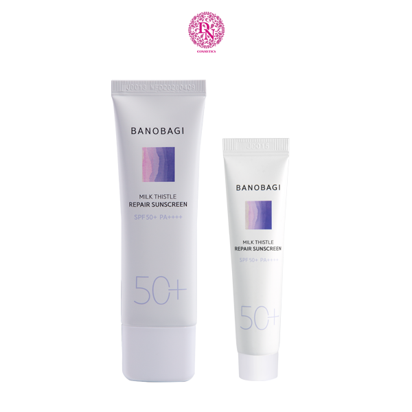 KEM CHỐNG NẮNG BANOBAGI MILK THISTLE REPAIR SUNSCREEN TÍM 50ML