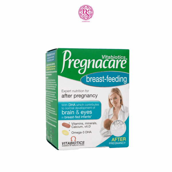 VITAMIN TỔNG HỢP CHO PHỤ NỮ SAU SINH VÀ CHO CON BÚ PREGNACARE BREAST-FEEDING 84 VIÊN - ANH