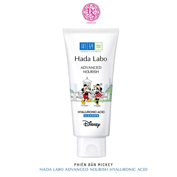 SỮA RỬA MẶT HADA LABO ADVANCED NOURISH HYALURONIC ACID CLEANSER 80G DƯỠNG ẨM - MÀU TRẮNG