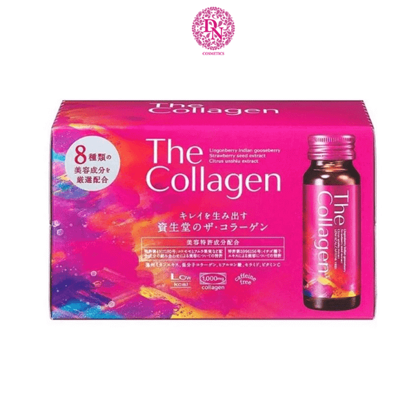 NƯỚC UỐNG THE COLLAGEN SHISEIDO NỘI ĐỊA NHẬT MÀU TÍM (HỘP 10 CHAI) DATE 6.2025