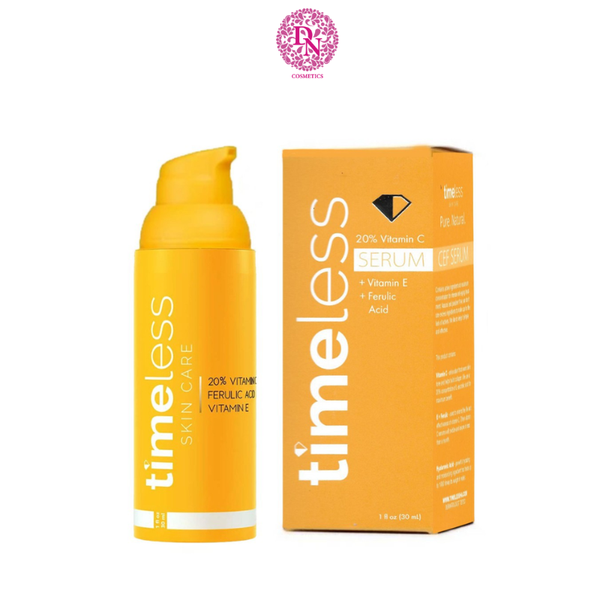 SERUM TIMELESS SÁNG DA, CHỐNG OXY HÓA VITAMIN CEF (VÀNG)