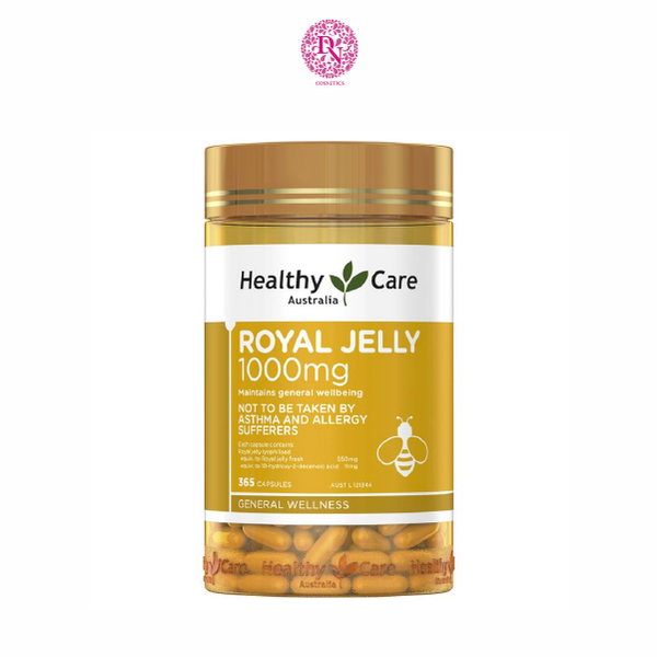 SỮA ONG CHÚA HEALTHY CARE ROYAL JELLY 1000MG 365 VIÊN