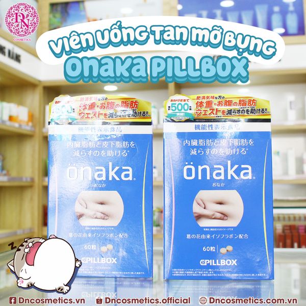 VIÊN UỐNG TAN MỠ BỤNG ONAKA CPILLBOX HỘP 60 VIÊN