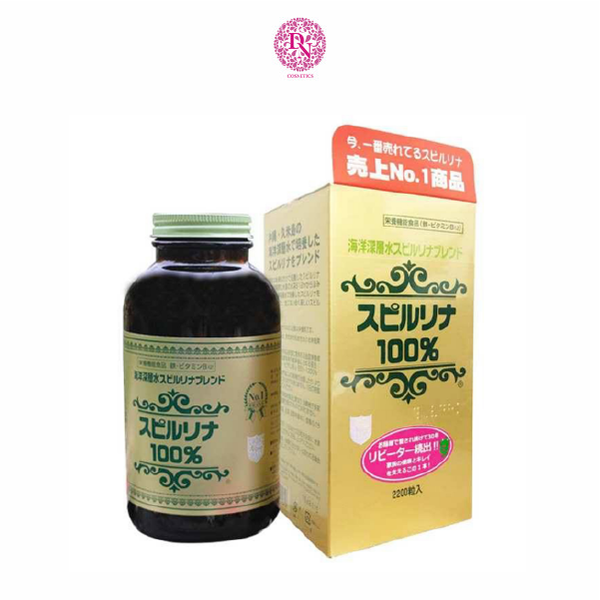 TẢO XOẮN SPIRULINA NHẬT 2200V