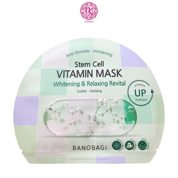 MẶT NẠ BANOBAGI STEM CELL VITAMIN MASK