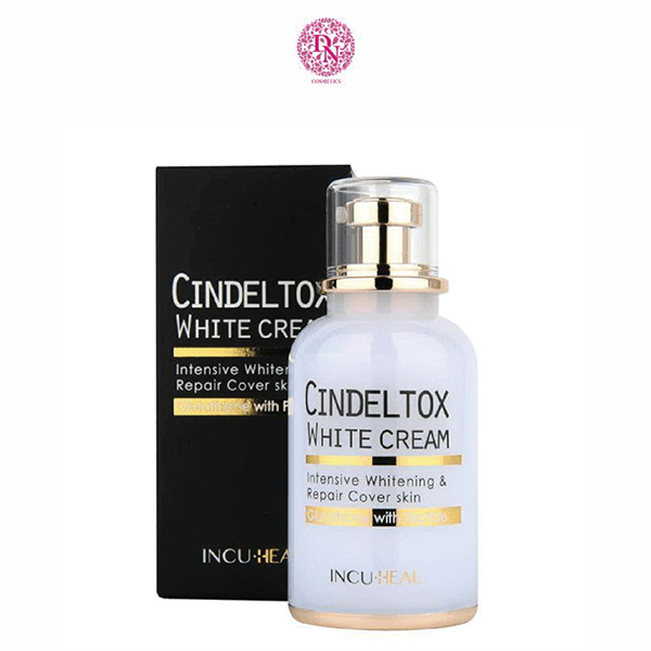 KEM TRUYỀN TRẮNG DA CINDEL TOX WHITE CREAM 50ML TẶNG 1 MIẾNG MẶT NẠ CINDEL TOX