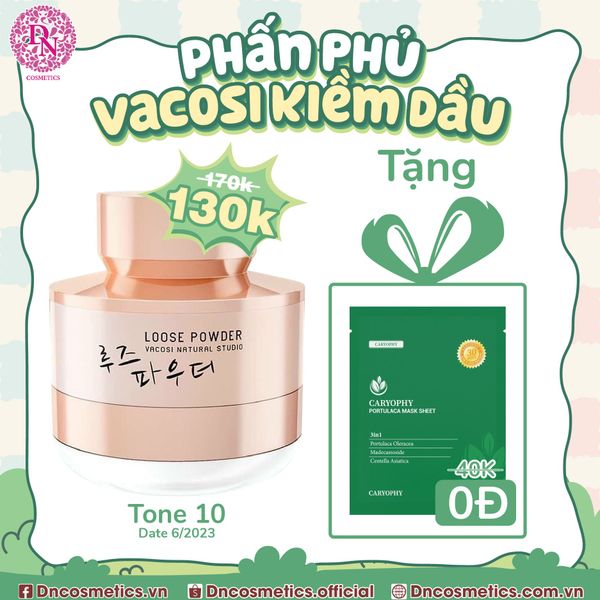 VACOSI PHẤN PHỦ BỘT SIÊU MỊN KIỀM DẦU - VP09