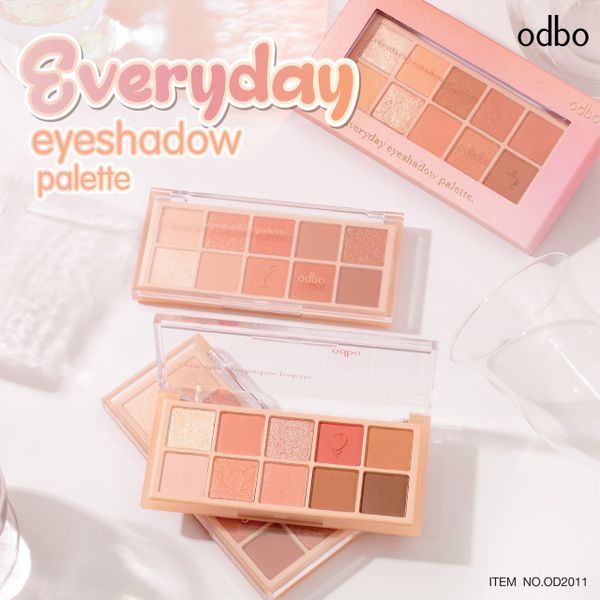 BẢNG PHẤN MẮT 10 Ô EVERYDAY EYESHADOW PALETTE OD2011