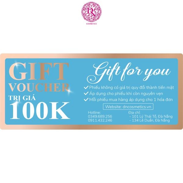 VOUCHER DN COSMETICS TRỊ GIÁ