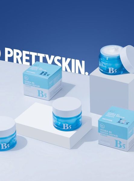 KEM DƯỠNG PRETTY SKIN HYDRA B5 DERMA REPAIR CREAM [MUA 1 KEM DƯỠNG TẶNG 1 SERUM VITAMIN C QUÝT XANH BERGAMO 10ML]