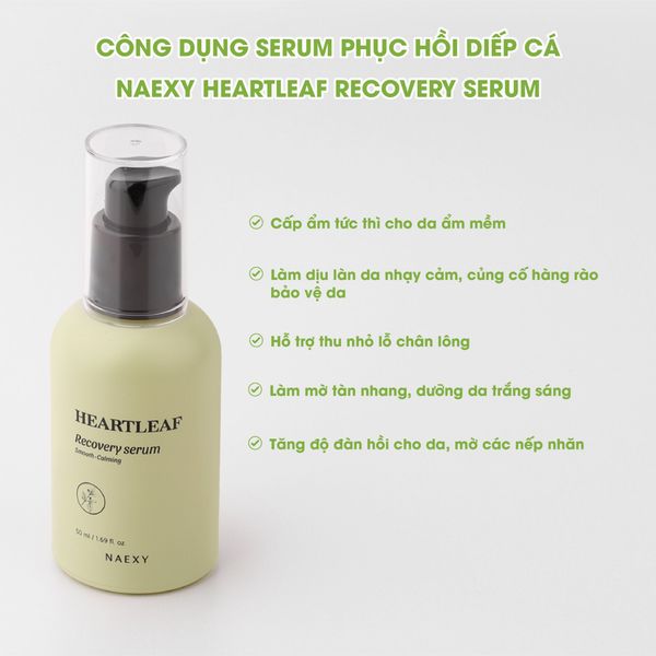 SERUM HỖ TRỢ PHỤC HỒI NAEXY RECOVERY SERUM 50ML