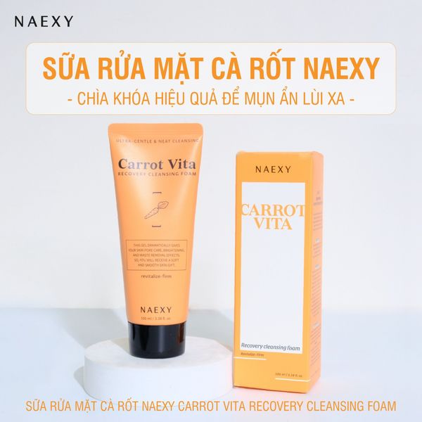 SỮA RỬA MẶT NAEXY RECOVERY CLEANSING FOAM 100ML