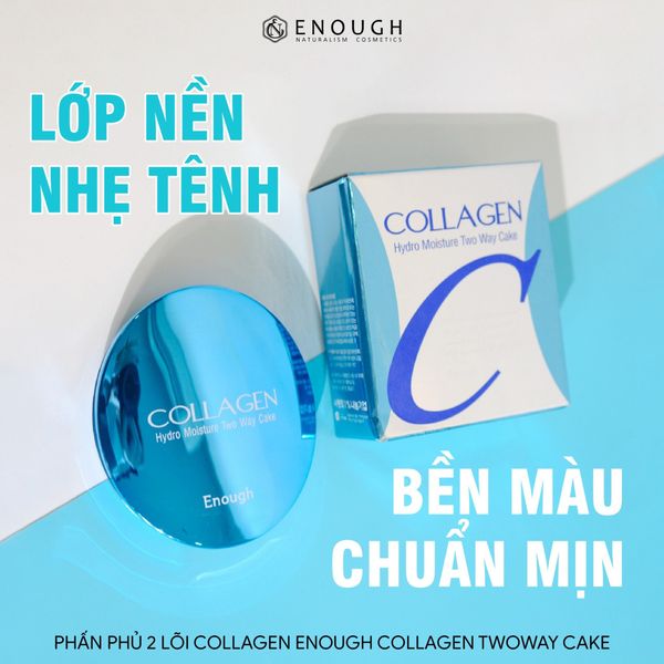 PHẤN PHỦ 2 LÕI COLLAGEN ENOUGH TWOWAY CAKE