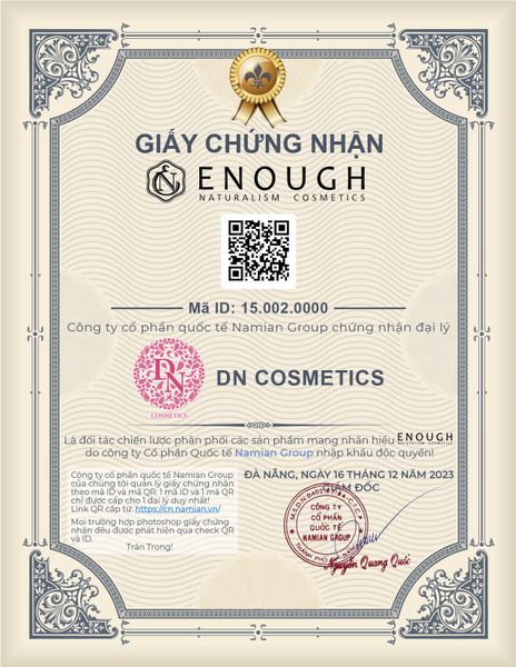 PHẤN NƯỚC COLLAGEN ENOUGH COLLAGEN AQUA AIR CUSHION 15G