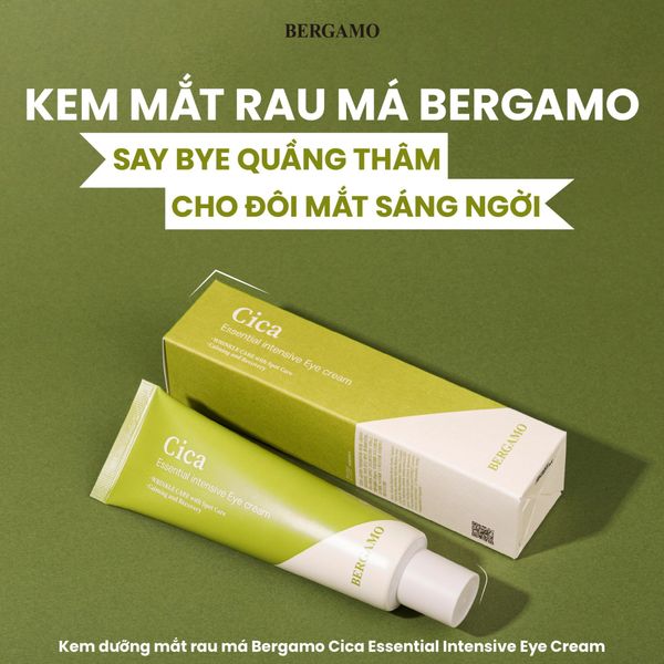 KEM DƯỠNG MẮT BERGAMO ESSENTIAL INTENSIVE EYECREAM 100G