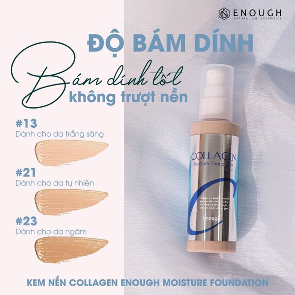 KEM NỀN COLLAGEN MOISTURE ENOUGH FOUNDATION SPF15