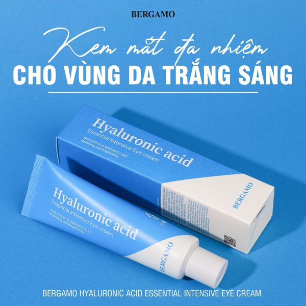 KEM DƯỠNG MẮT BERGAMO ESSENTIAL INTENSIVE EYECREAM 100G