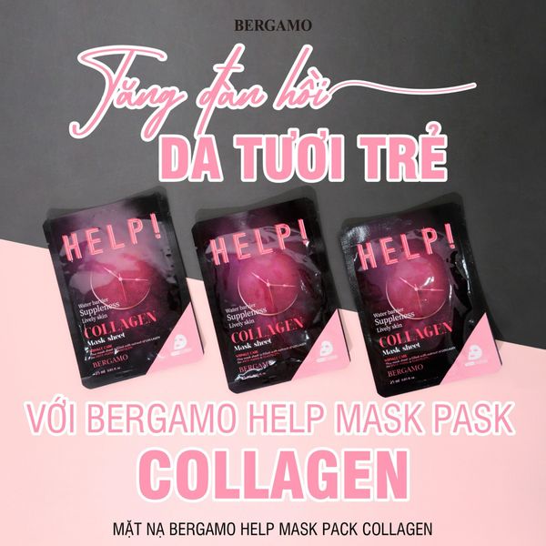 MẶT NẠ BERGAMO HELP MASK PACK