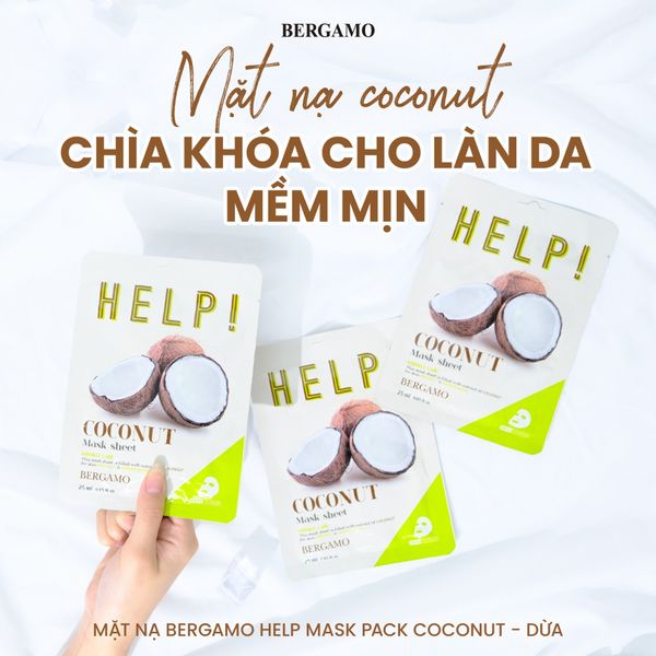 MẶT NẠ BERGAMO HELP MASK PACK