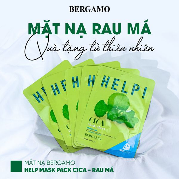 MẶT NẠ BERGAMO HELP MASK PACK