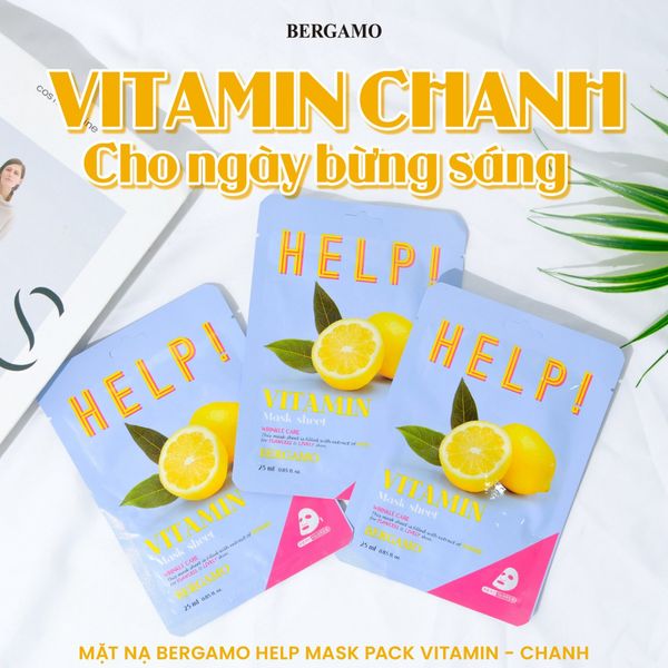 MẶT NẠ BERGAMO HELP MASK PACK