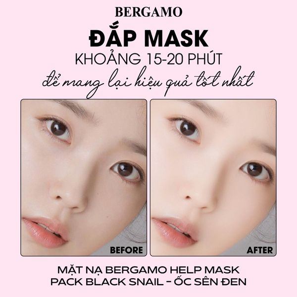 MẶT NẠ BERGAMO HELP MASK PACK