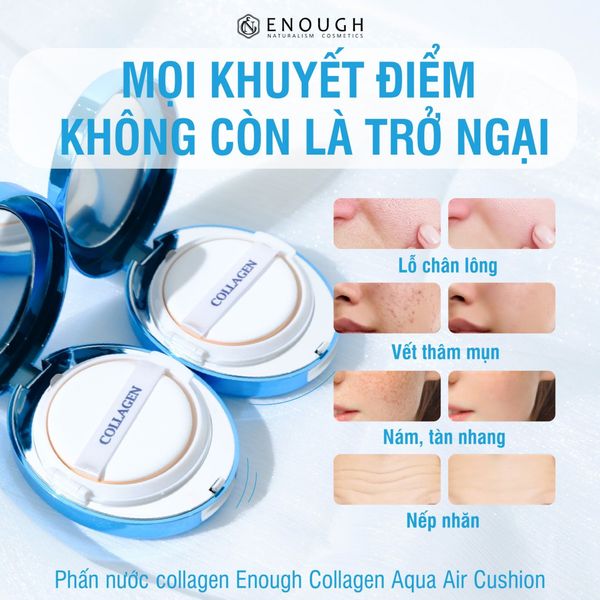 PHẤN NƯỚC COLLAGEN ENOUGH COLLAGEN AQUA AIR CUSHION 15G