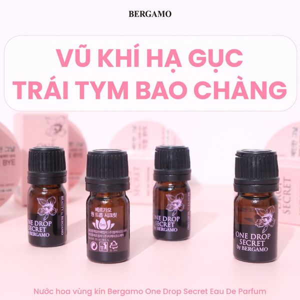 NƯỚC HOA VÙNG KÍN BERGAMO ONE DROP SERECT EAU DE PARFUM 5ML