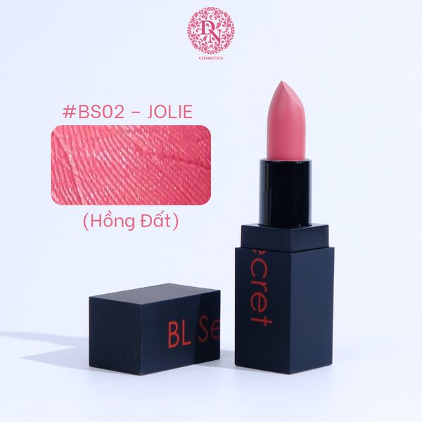 SON THỎI LÌ BL SECRET SOFT MATTE LIPSTICK 3.8G