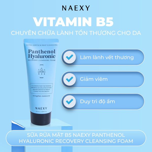 SỮA RỬA MẶT NAEXY RECOVERY CLEANSING FOAM 100ML