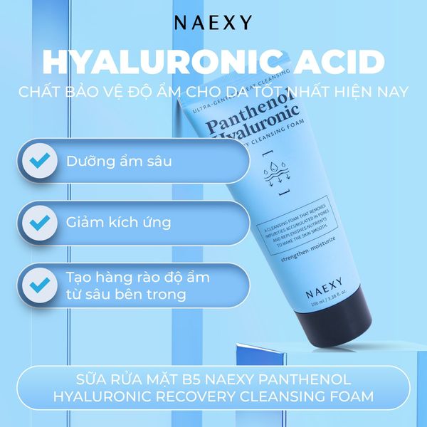 SỮA RỬA MẶT NAEXY RECOVERY CLEANSING FOAM 100ML