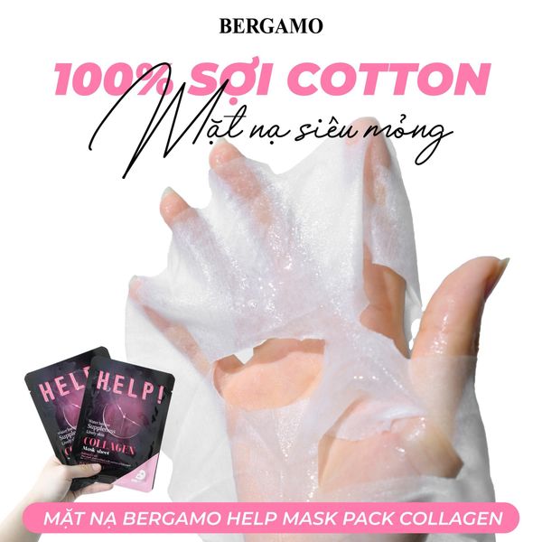 MẶT NẠ BERGAMO HELP MASK PACK