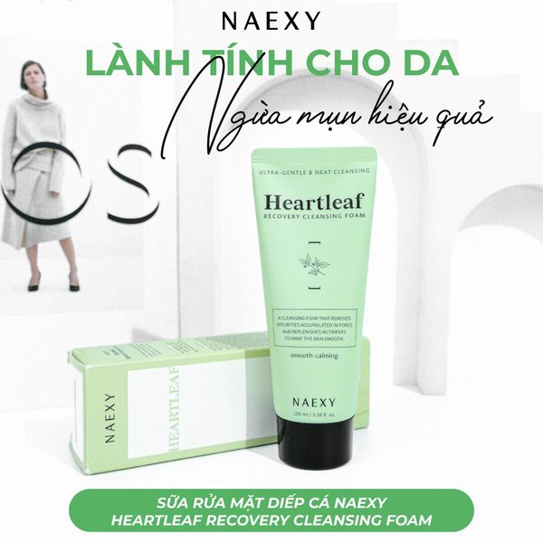 SỮA RỬA MẶT NAEXY RECOVERY CLEANSING FOAM 100ML