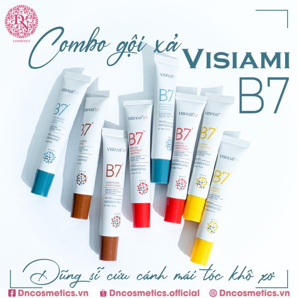 DẦU GỘI XẢ VISIAMI BIOTIN B7