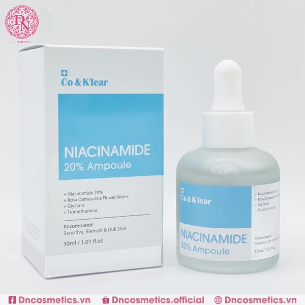 SERUM CO & KLEAR NIACINAMIDE 20% AMPOULE 30ML