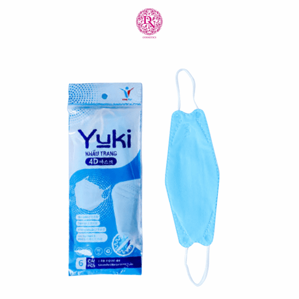 KHẢU TRANG 4D YUKI YOKI BỊCH 6 CÁI