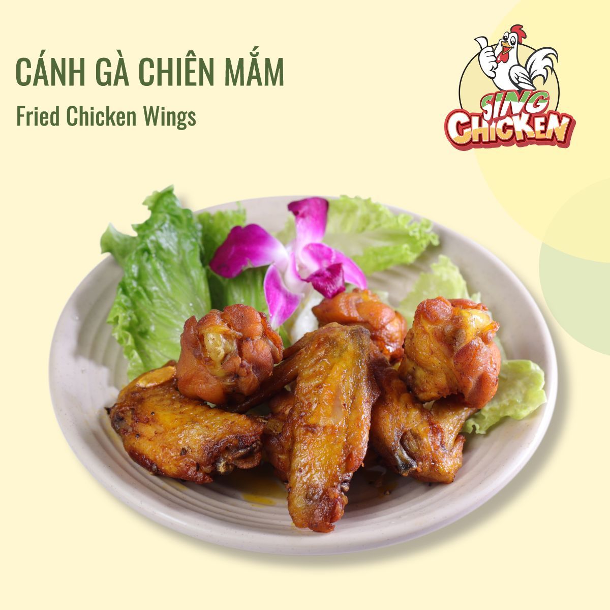 Cánh gà chiên mắm