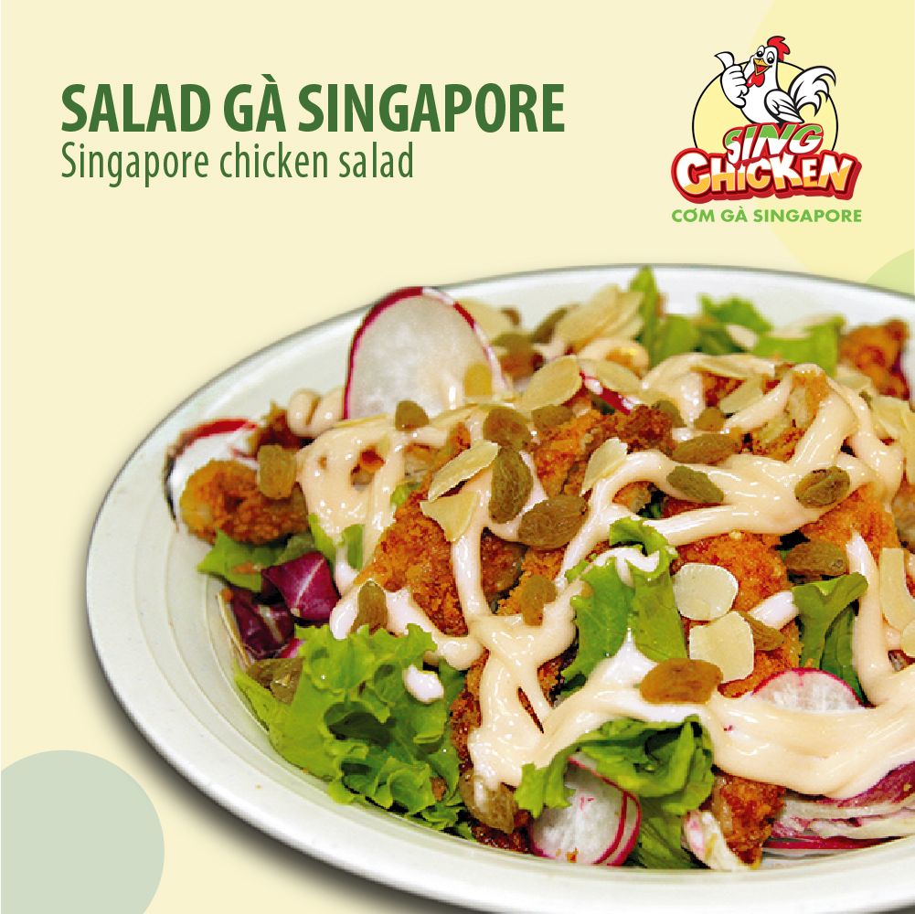  Salad Gà Singapore 