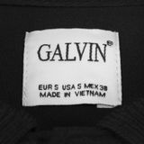  Polo Galvin Cổ Dệt  -  Đen 