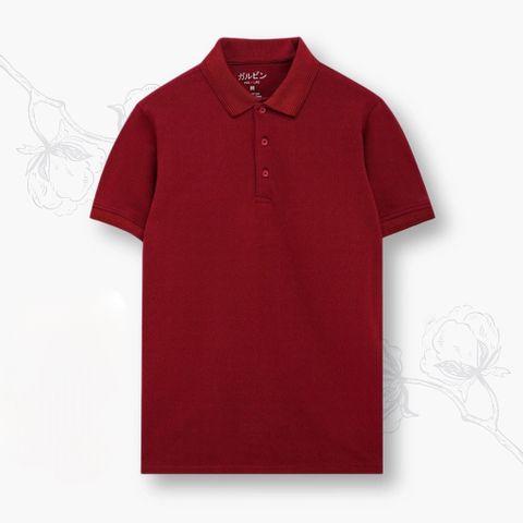  Polo Life Pure Cotton - Đỏ 