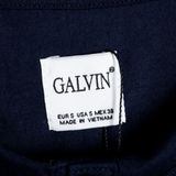  Tee Galvin Basics Cộc Tay Khuy Cổ - Xanh Than 