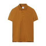  Polo Galvin cổ dệt lưới  -  Nâu 