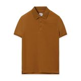  Polo Galvin Cổ Dệt  -  Nâu 