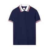  Polo Lv Phối Cổ  -  Xanh than 