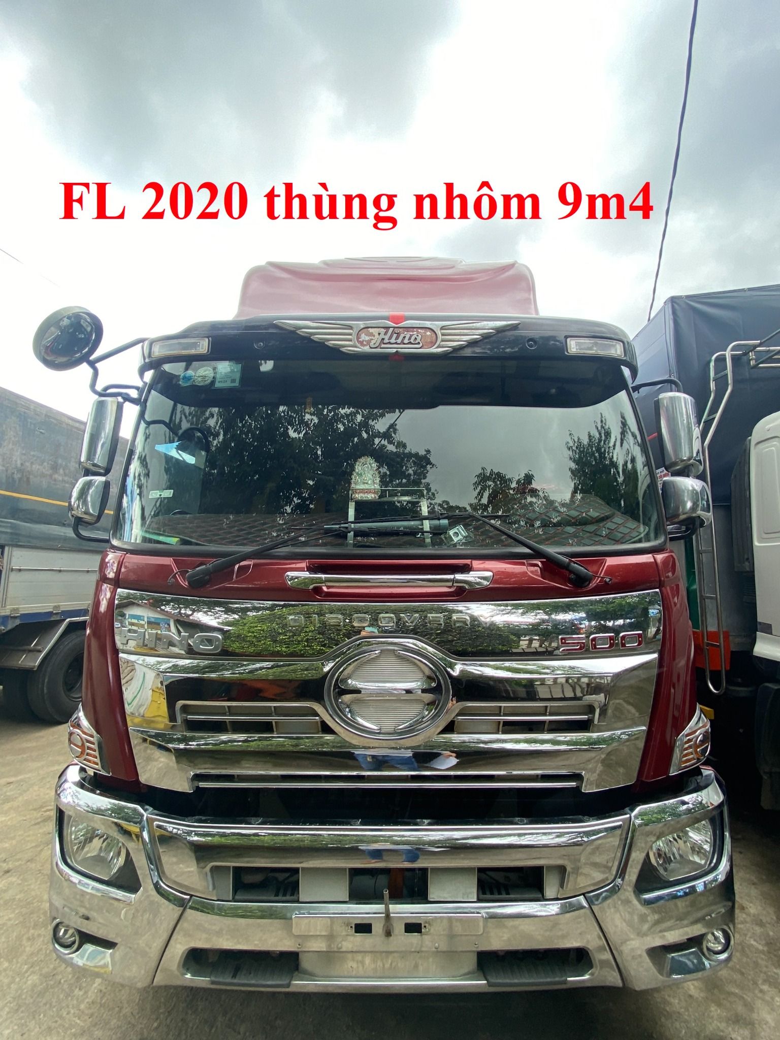 Xe Tải HINO FL 3 Chân 14 Tấn 2020 thùng 9 cao 4m (Ô tô đã qua sử dụng)