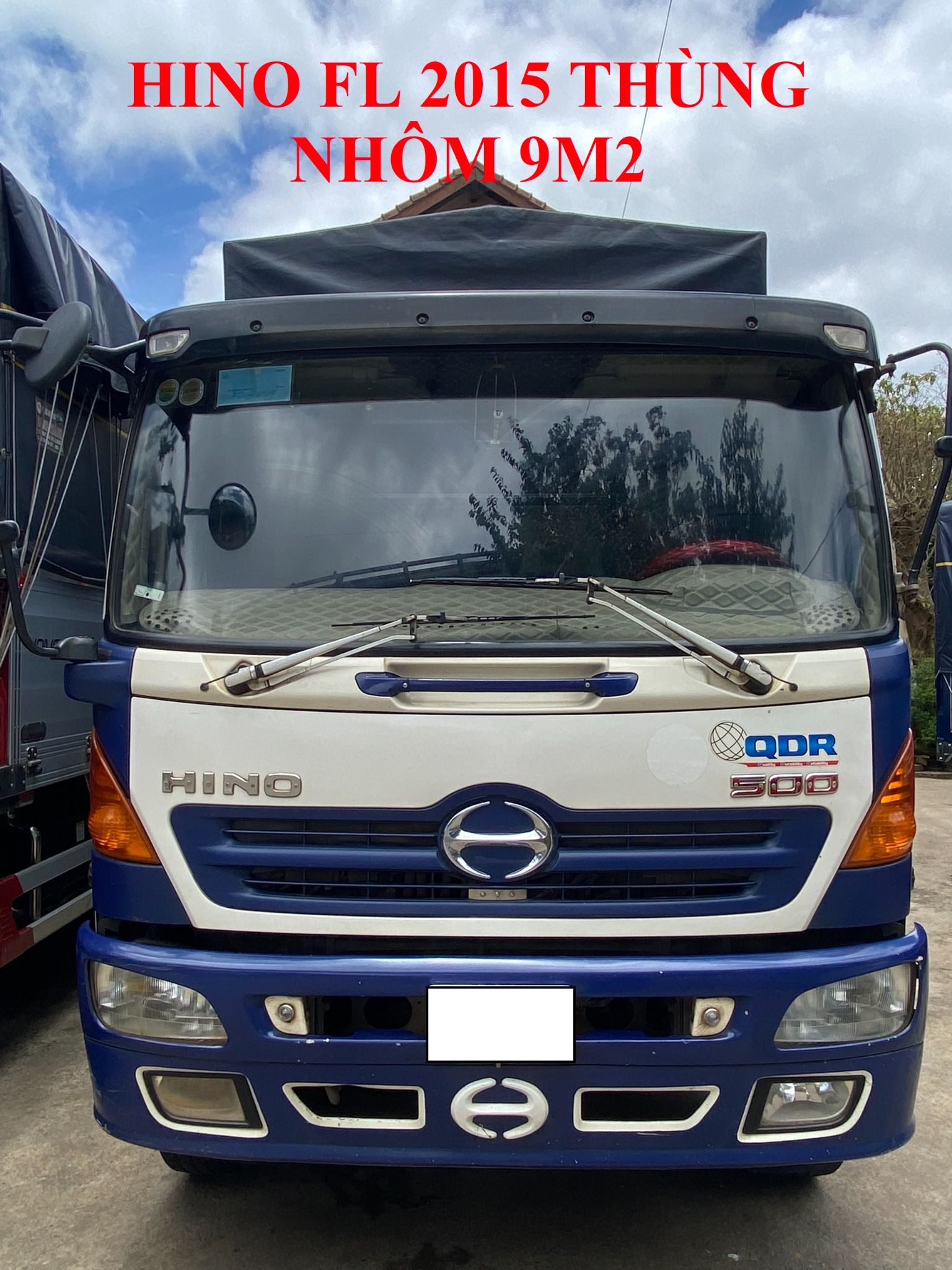 <b>(ĐÃ BÁN)<b> Xe Tải HINO FL 3 Chân 15 Tấn 2015 thùng 9m2 (Ô tô đã qua sử dụng)</b></b>
