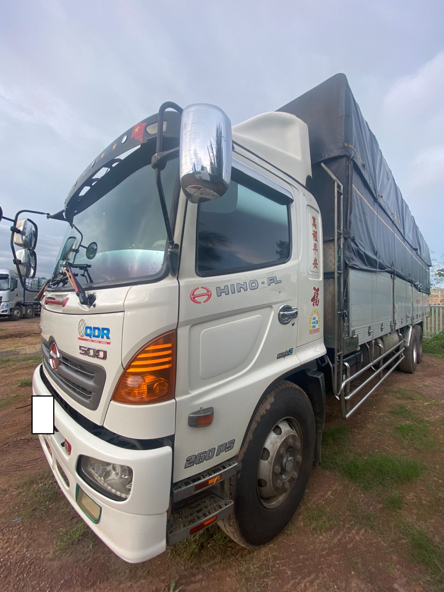 <b>(ĐÃ BÁN)<b> Xe Tải HINO FL 3 Chân 15 Tấn 2014 thùng 9m3 (Ô tô đã qua sử dụng)</b></b>